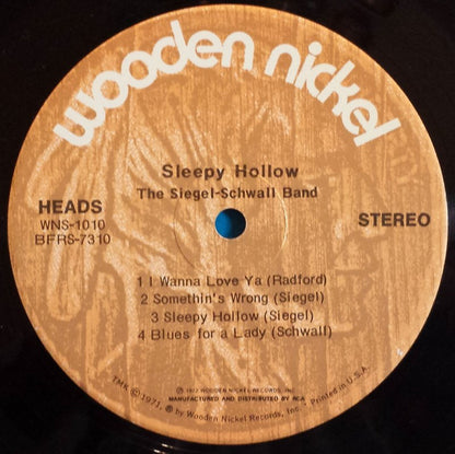The Siegel-Schwall Band - Sleepy Hollow
