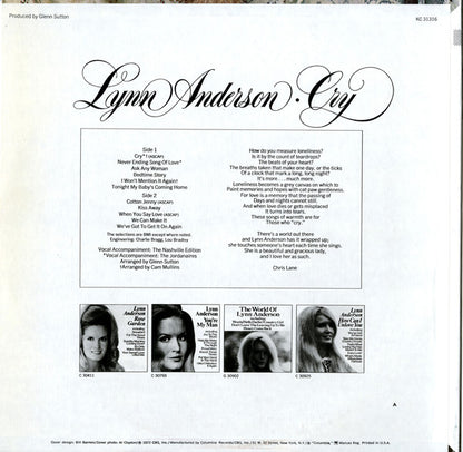 Lynn Anderson - Cry