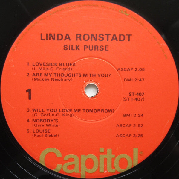 Linda Ronstadt - Silk Purse