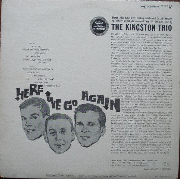 Kingston Trio - Here We Go Again!