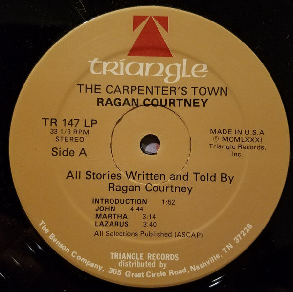 Ragan Courtney - The Carpenter's Town