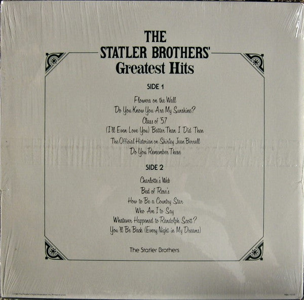 The Statler Brothers - Greatest Hits
