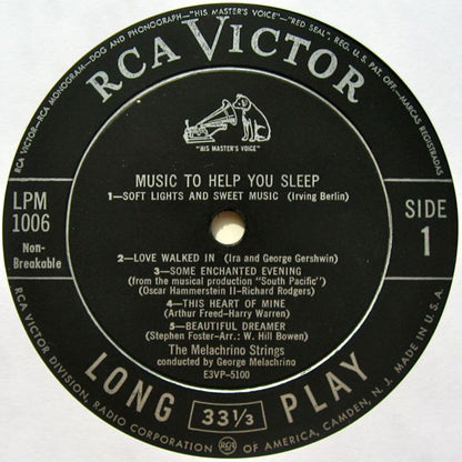 The Melachrino Strings - Music To Help You Sleep