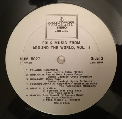 Folk Music From Around The World, Vol II - secondary