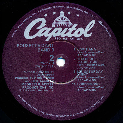 Pousette-Dart Band - 3