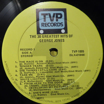 30 Greatest Hits On 2 Records - secondary