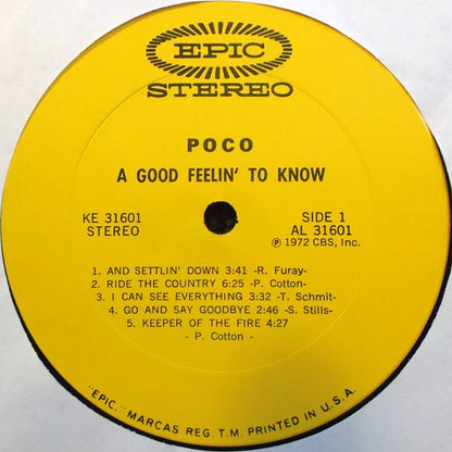 A Good Feelin' To Know - secondary