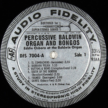 Eddie Osborn - Percussive Baldwin Organ And Bongos