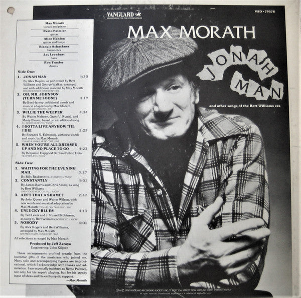 Jonah Man And Other Songs Of The Bert Williams Era - secondary