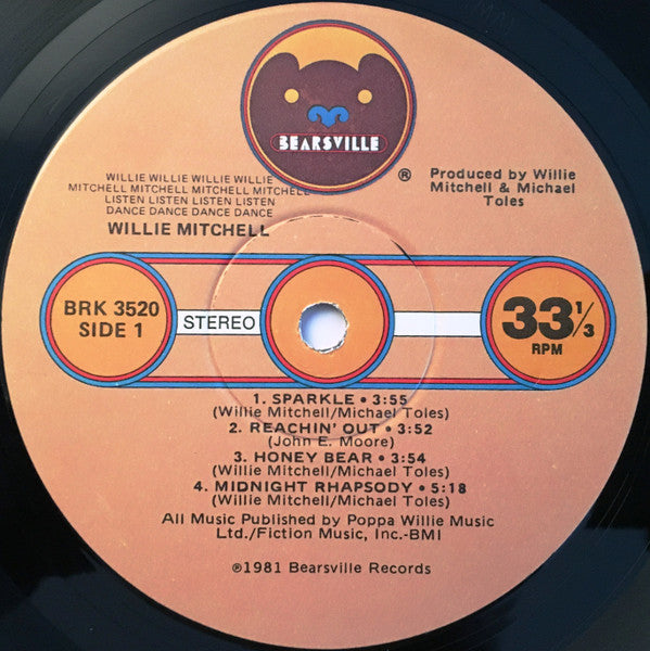 Willie Mitchell - Willie...Mitchell...Listen...Dance