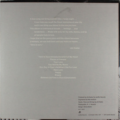 Jim Keeler - Time Is Ours