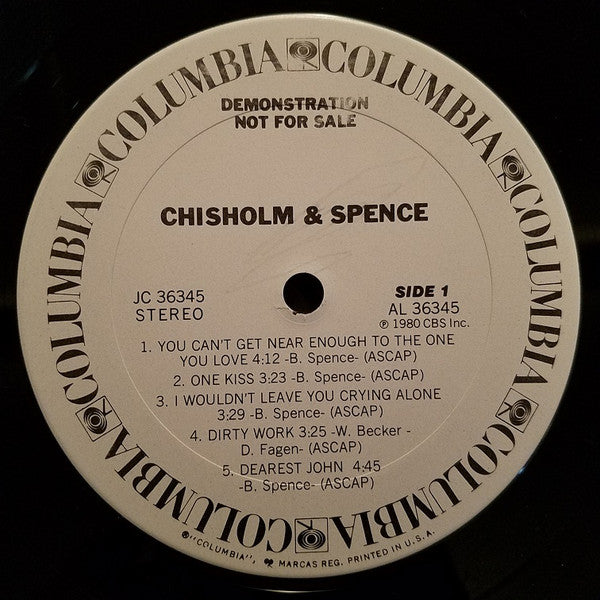 Chisholm & Spence - secondary
