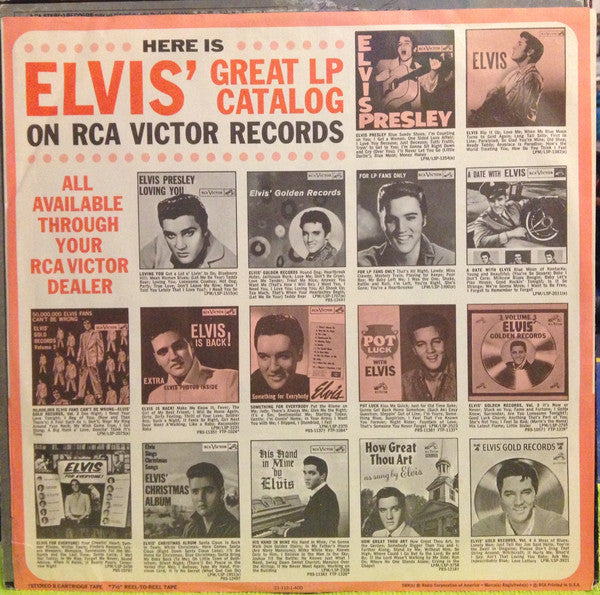 Elvis In Person At The International Hotel Las Vegas, Nevada - secondary