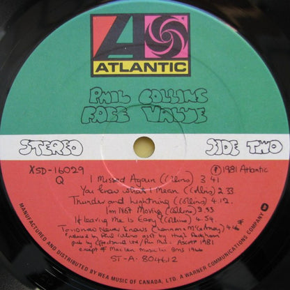 Face Value - secondary