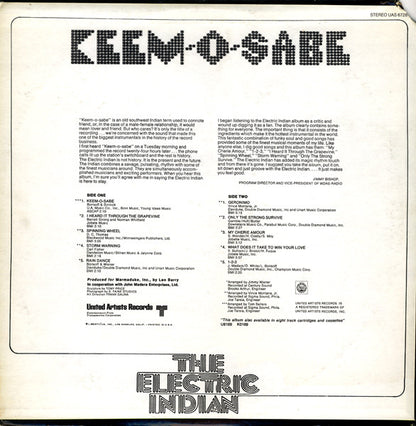 The Electric Indian - Keem-O-Sabe