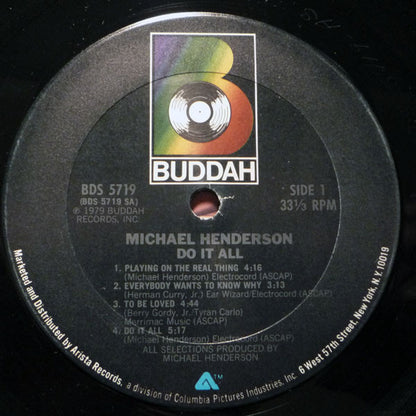 Michael Henderson - Do It All