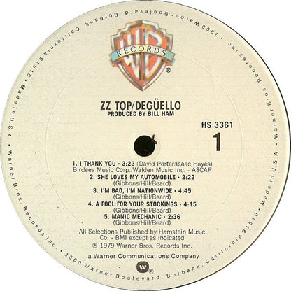 ZZ Top - Degüello