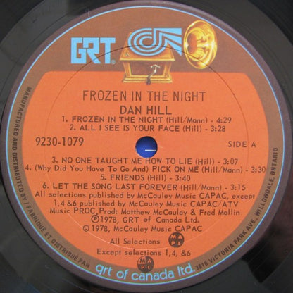 Frozen In The Night - secondary
