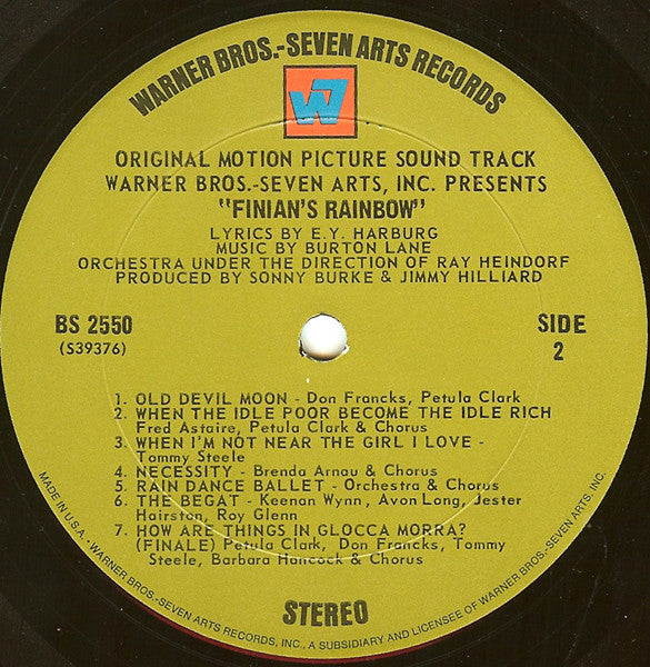Fred Astaire, Petula Clark - Finian's Rainbow (Original Motion Picture Soundtrack)
