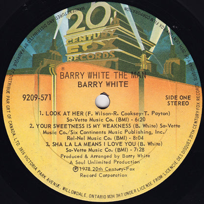 Barry White The Man - secondary