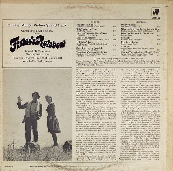 Fred Astaire, Petula Clark - Finian's Rainbow (Original Motion Picture Soundtrack)