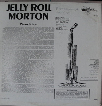Jelly Roll Morton - secondary