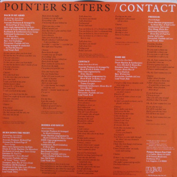 Contact - secondary