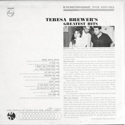 Teresa Brewer - Teresa Brewer's Greatest Hits
