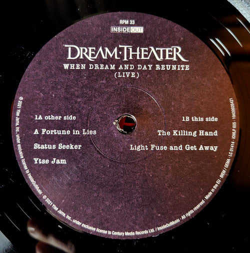 When Dream And Day Reunite (Live) - secondary