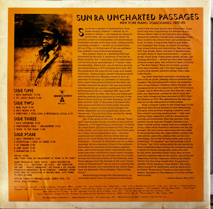 Uncharted Passages (New York Piano Soliloquies 1977-79) - secondary