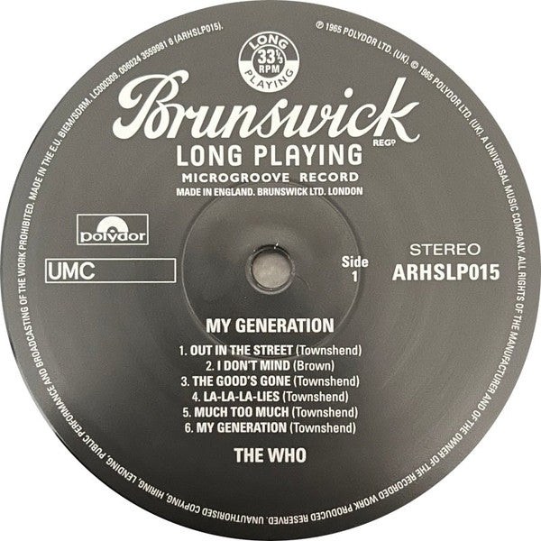 My Generation - secondary