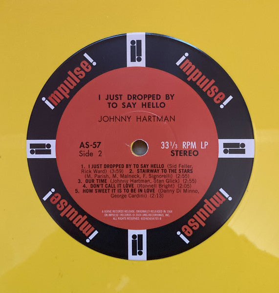 I Just Dropped By To Say Hello - secondary