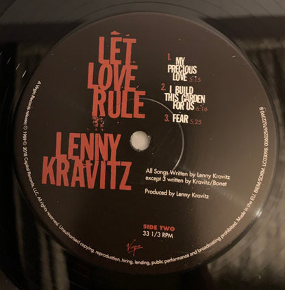 Let Love Rule - secondary