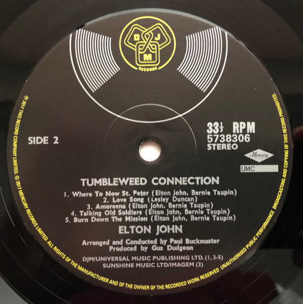 Tumbleweed Connection - secondary