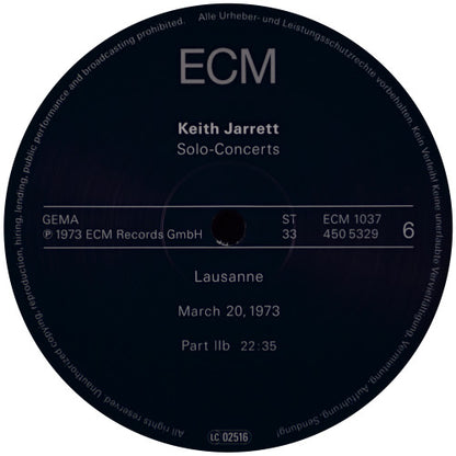 Solo Concerts: Bremen / Lausanne - secondary