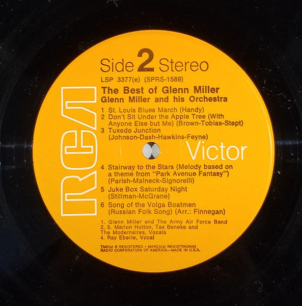 The Best Of Glenn Miller - secondary