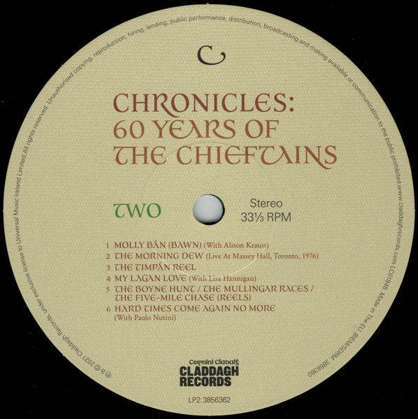 Chronicles : 60 Years Of The Chieftains - secondary