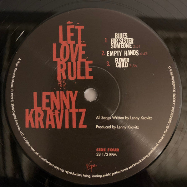 Let Love Rule - secondary