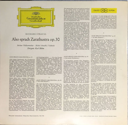 Richard Strauss, Berliner Philharmoniker, Karl Böhm - Also Sprach Zarathustra, Op. 30