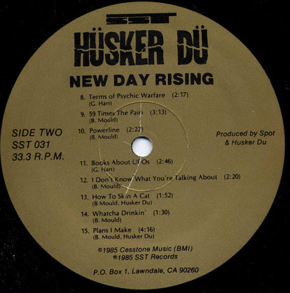 New Day Rising - secondary