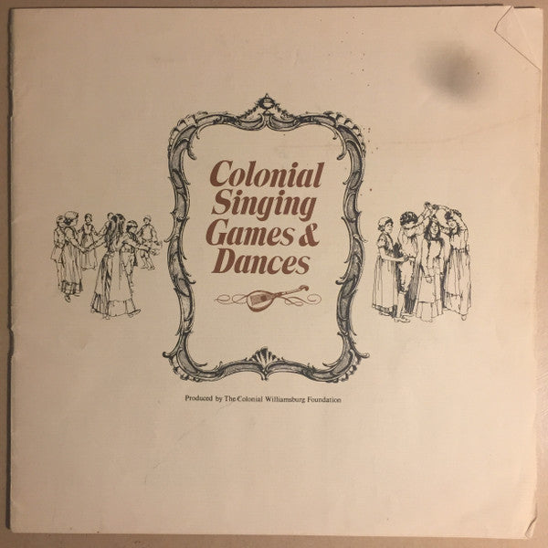 Various - Colonial Singing Games And Dances