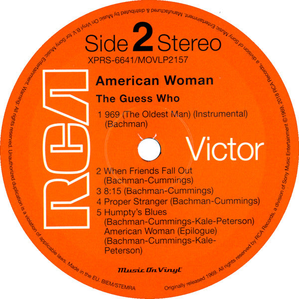 American Woman - secondary