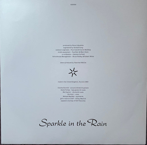 Sparkle In The Rain  - secondary