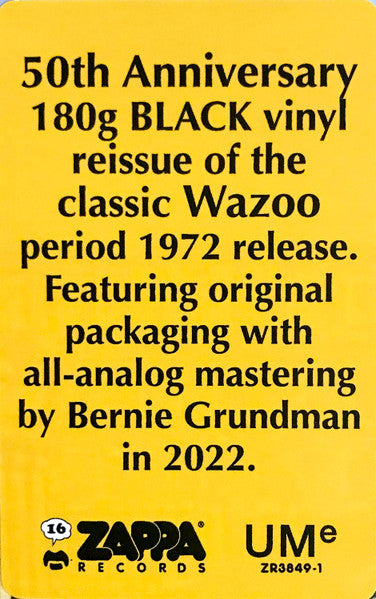 The Grand Wazoo - secondary