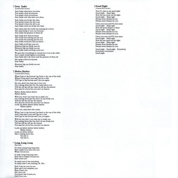 The Beatles - secondary