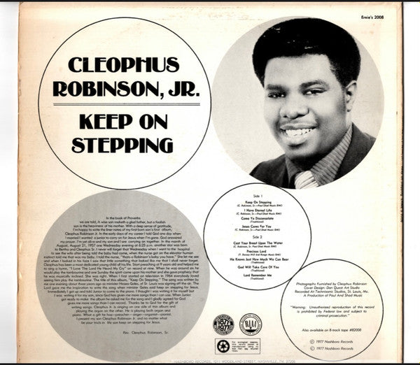 Cleophus Robinson Jr. - Keep On Stepping