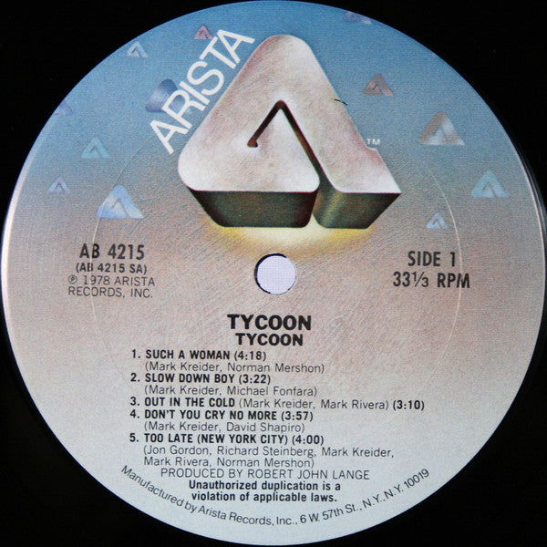 Tycoon - secondary