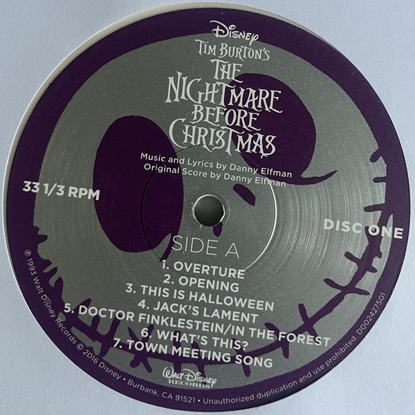 Tim Burton's The Nightmare Before Christmas (Original Motion Picture Soundtrack) - secondary