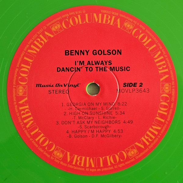 I'm Always Dancin' To The Music - secondary