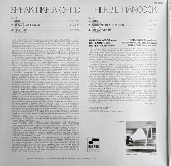 Speak Like A Child - secondary